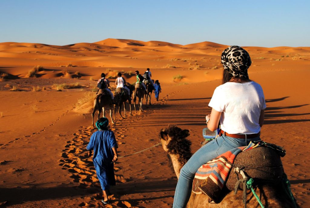 Camel Trek Desert Safari Dubai