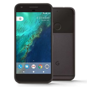 Google pixel xl black front back